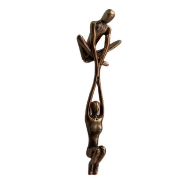 Luvikno | Evig Kjærlighet og Styrke | Skulptur Figur | Hjemdekorasjon | Unik Dekorasjon