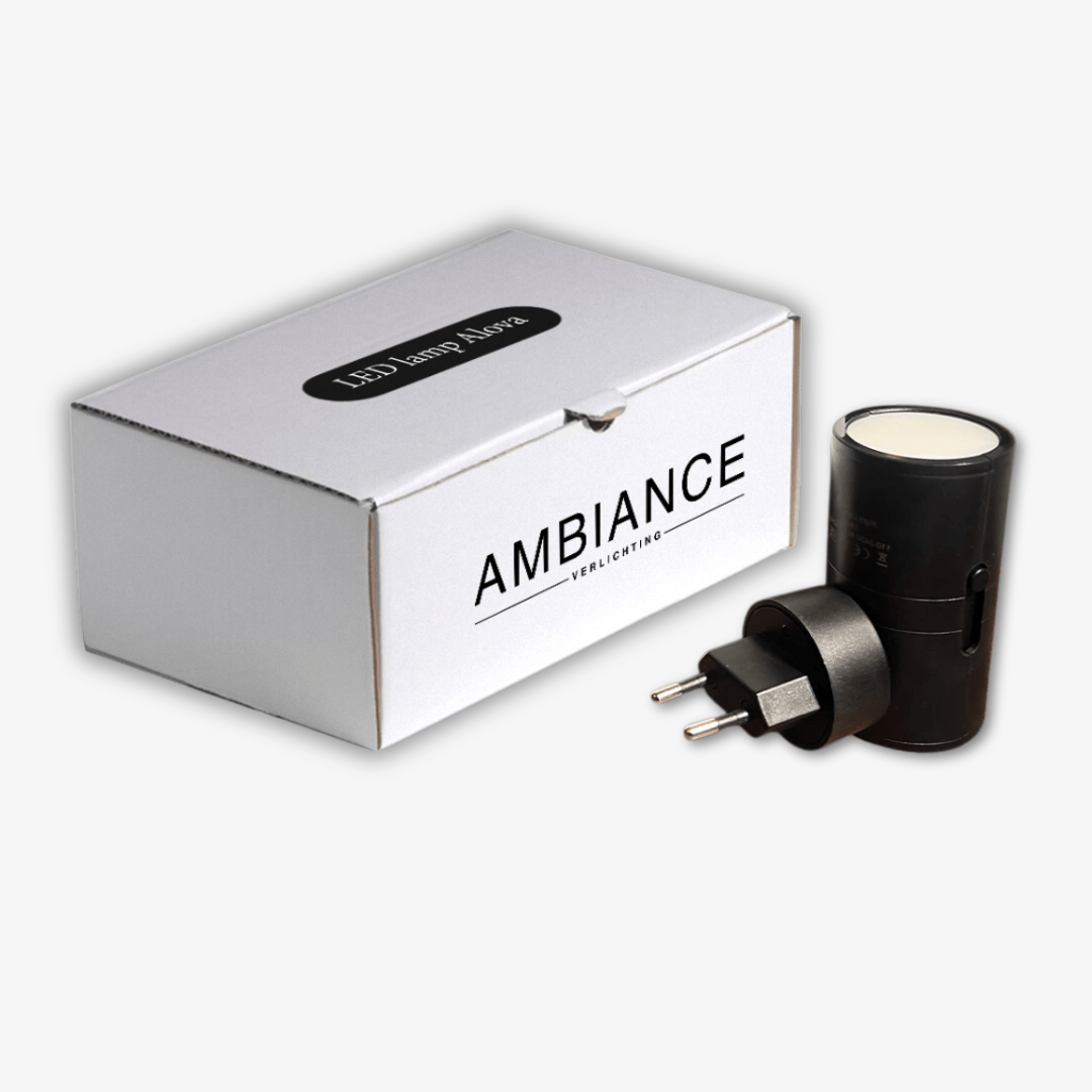 Luvikno | Alova LED Plug-In Vegglampe – Dimmbar Sensorlampe for Gang, Trapper & Soverom
