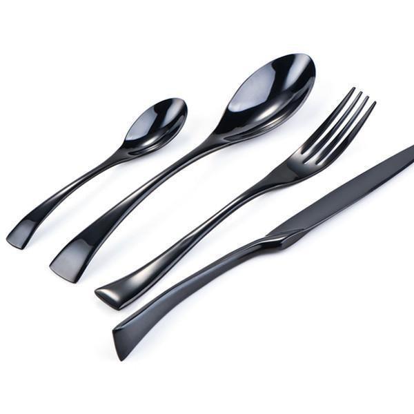 Onyx Jet Black Bestikk Sett | Luvikno