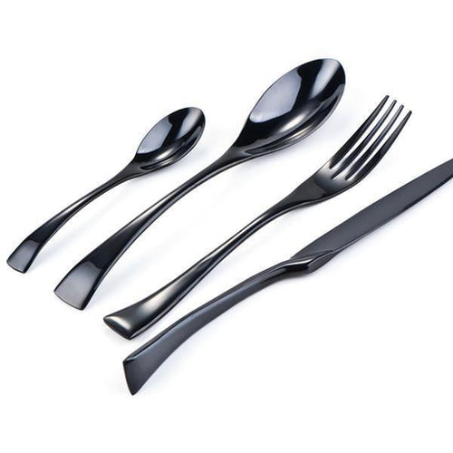 Onyx Jet Black Bestikk Sett | Luvikno