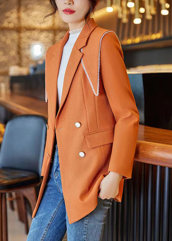 Luvik | Puuvillapatchwork takki Peter Pan -kauluksella