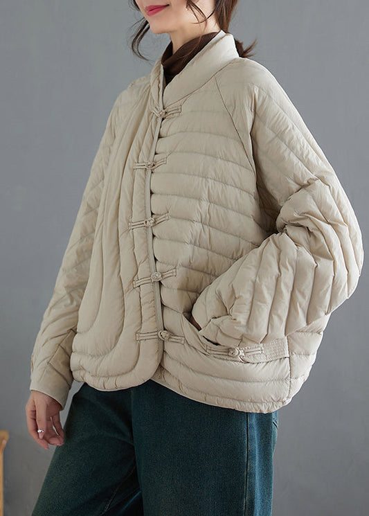 Luvik | Aprikoosi Suuri Koko Itämainen Takki Ohut Puuvill täytteinen Talvi