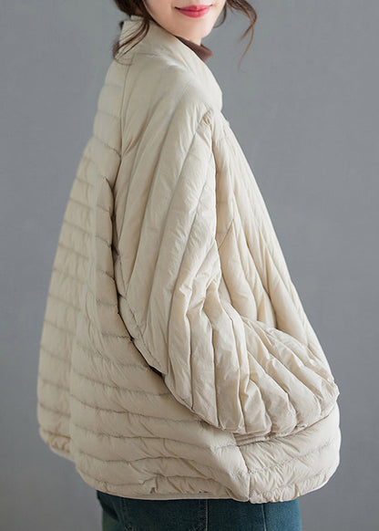 Luvik | Aprikoosi Suuri Koko Itämainen Takki Ohut Puuvill täytteinen Talvi