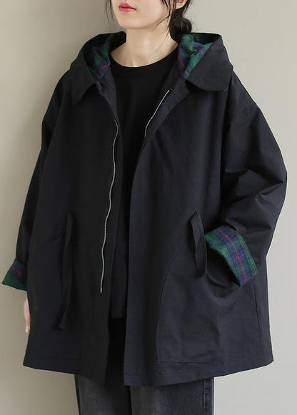 Luvik | Mustat ohuet takit naisille inspiraatio paidat hupparit vetskulla