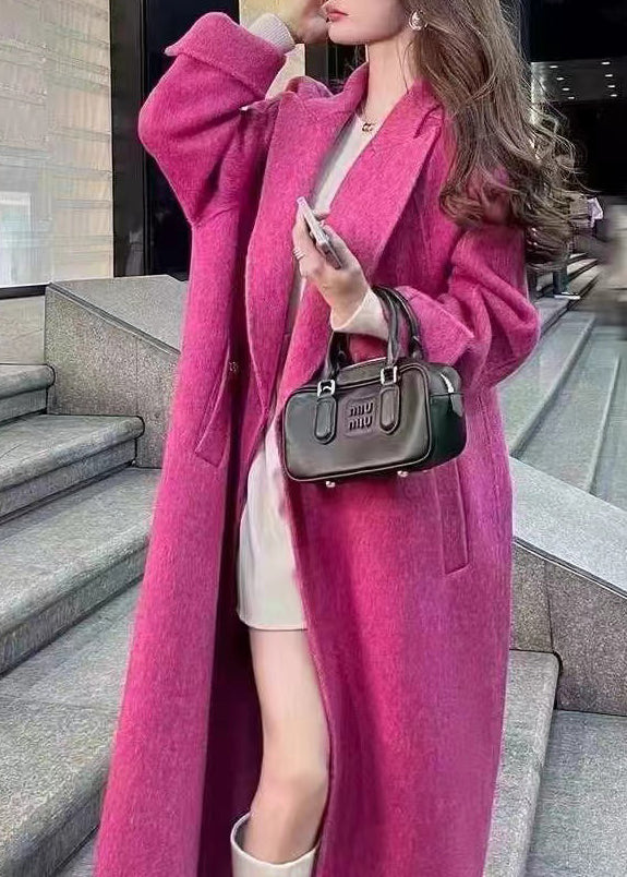 Luvik | Maksi villakangas takit, taskulliset, siniset