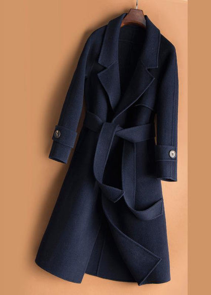 Luvik | beige Suuri Koko Kurki Villa Takki Työvyö Käänteet Naiset Villa Takki