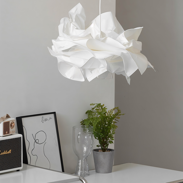 Creative Clouds Pendelleuchte – DIY papir taklampe med kunstnerisk sjarm | Luvikno