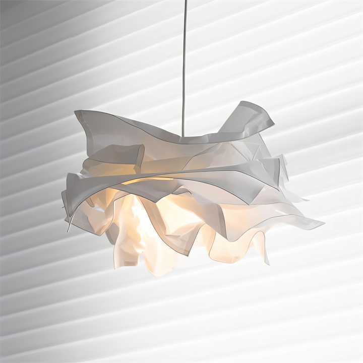 Creative Clouds Pendelleuchte – DIY papir taklampe med kunstnerisk sjarm | Luvikno