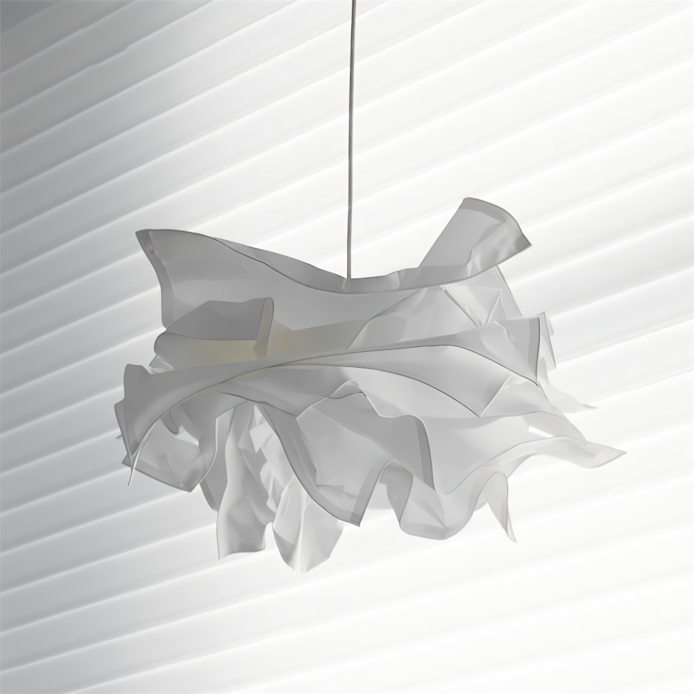Creative Clouds Pendelleuchte – DIY papir taklampe med kunstnerisk sjarm | Luvikno