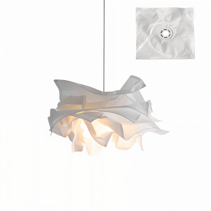 Creative Clouds Pendelleuchte – DIY papir taklampe med kunstnerisk sjarm | Luvikno