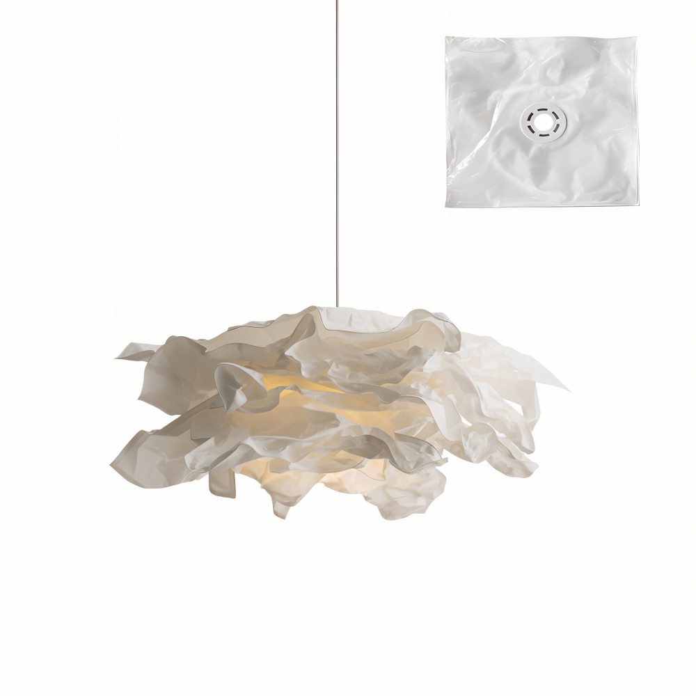 Creative Clouds Pendelleuchte – DIY papir taklampe med kunstnerisk sjarm | Luvikno