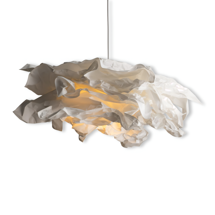 Creative Clouds Pendelleuchte – DIY papir taklampe med kunstnerisk sjarm | Luvikno