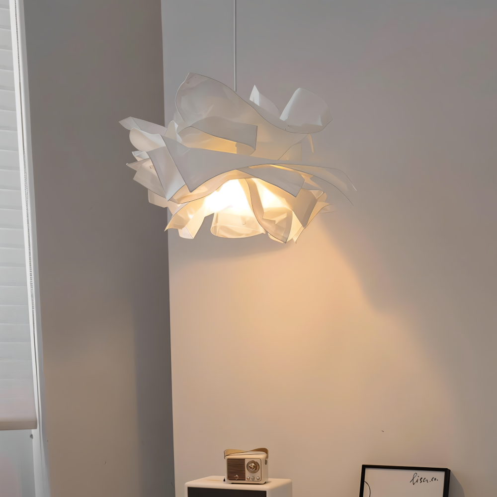 Creative Clouds Pendelleuchte – DIY papir taklampe med kunstnerisk sjarm | Luvikno