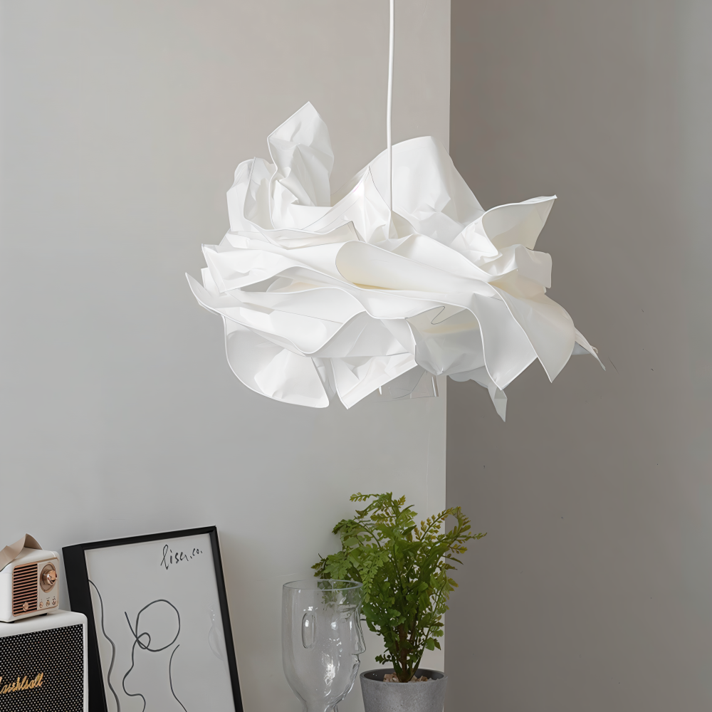 Creative Clouds Pendelleuchte – DIY papir taklampe med kunstnerisk sjarm | Luvikno
