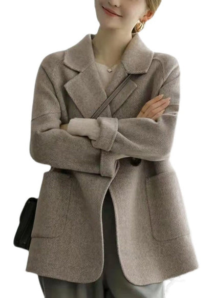 Luvik | Suunnittelu Kaki Kääntötaskut Villakangastakit