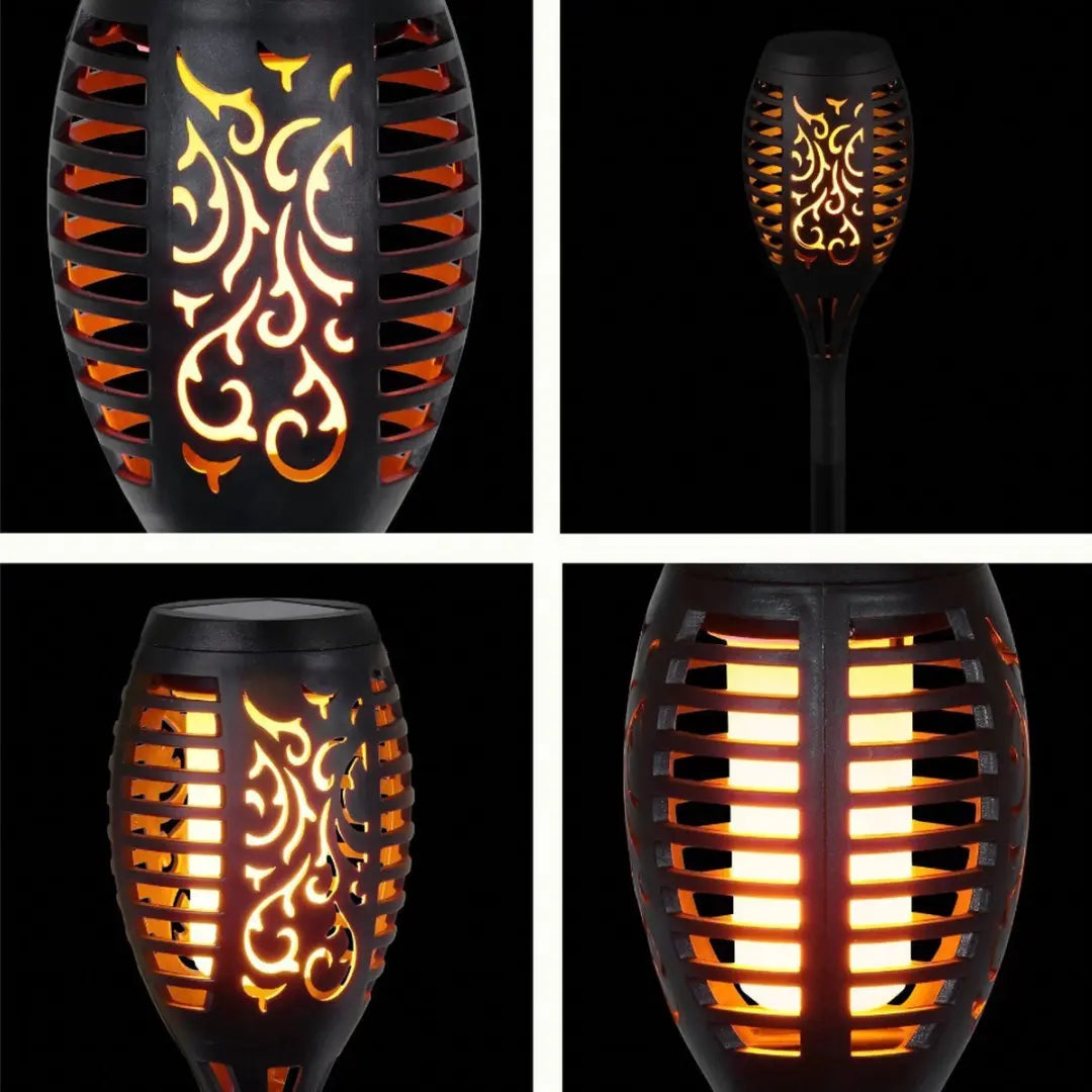 Solar-drevne LED-lommelykter - SolarFlame | Luvikno