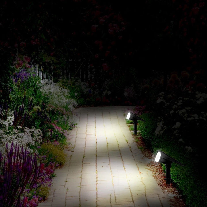 ÉclatSolaire – Stilig Solhage Lampe med LED Belysning Luvikno
