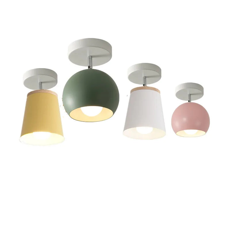 Luvikno | SweetLume Taklampe - Myk Pastell Makron Taklampe for et Moderne Interiør