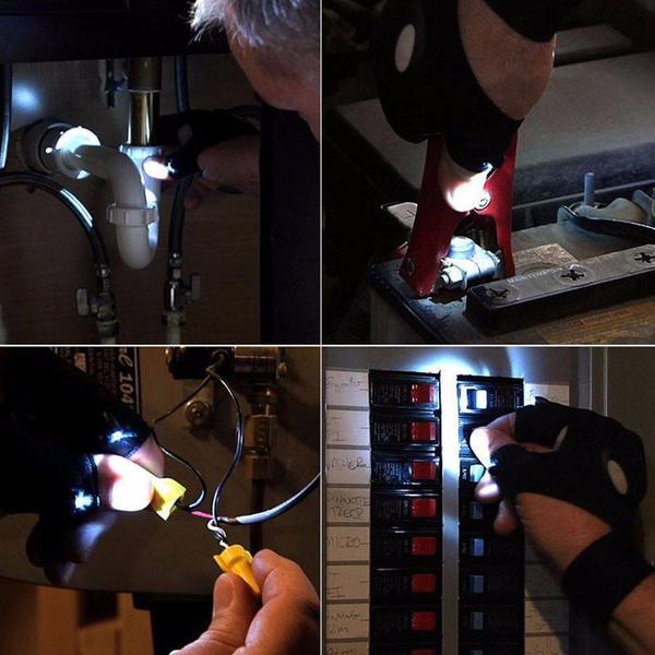 Eureka - Den fantastiske LED arbeidsvante | Luvikno