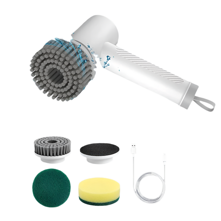 Electric Scrub Brush Profesjonell Kjøkken- og Komfyrrenser Luvikno