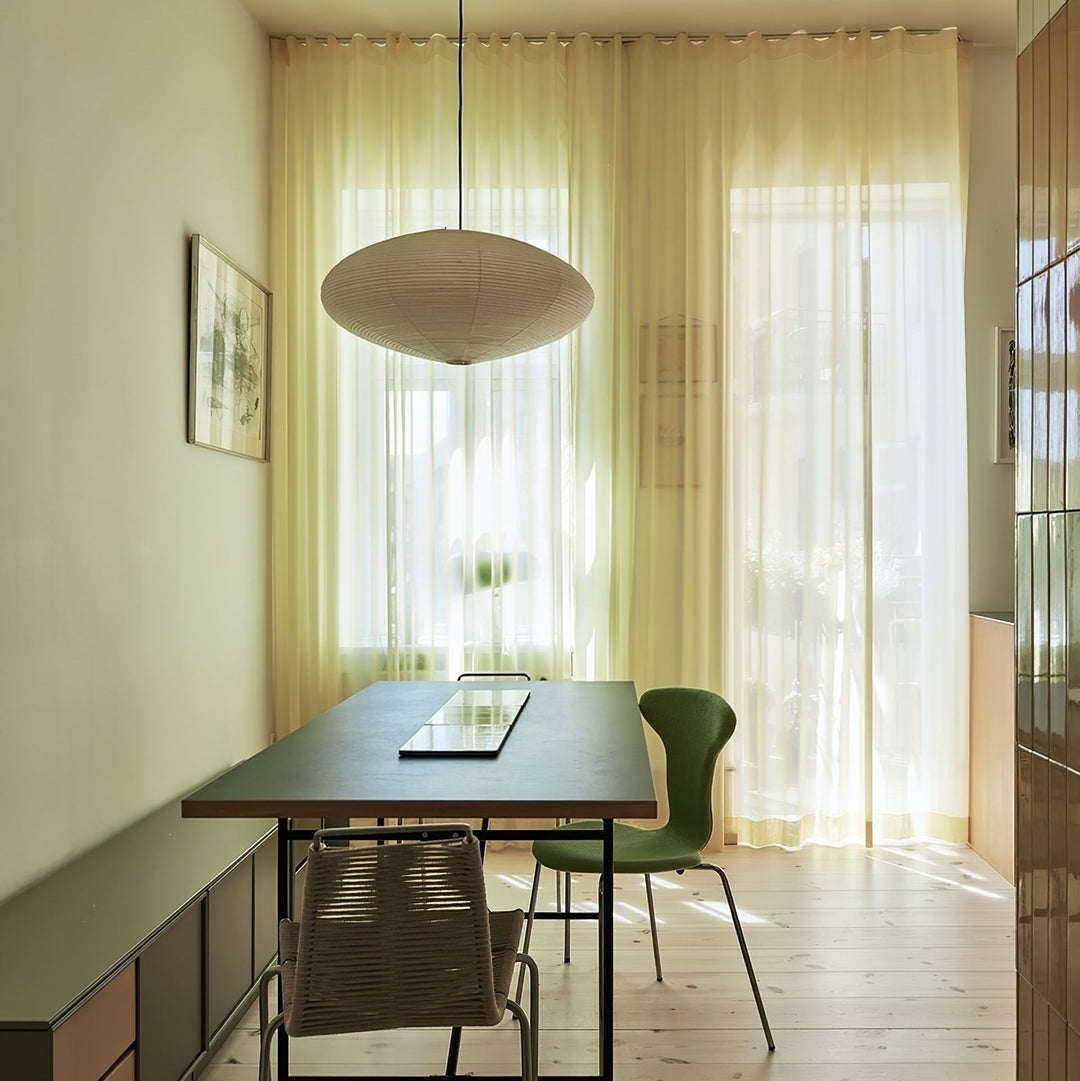 Moderne Papirlanterne Pendel Taklampe – Inspirert av Japansk Design | Luvikno