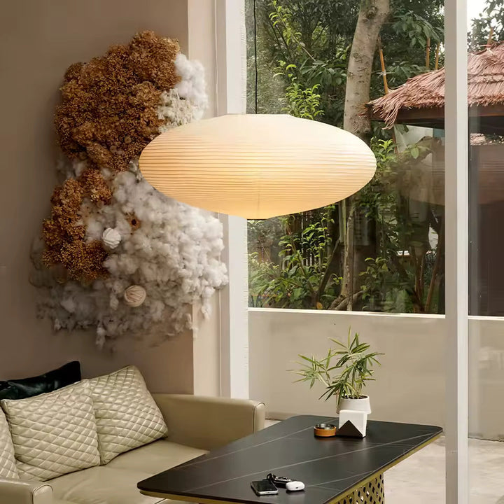 Moderne Papirlanterne Pendel Taklampe – Inspirert av Japansk Design | Luvikno