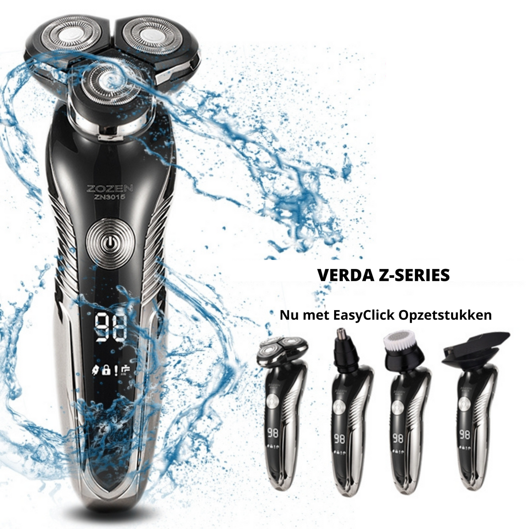 Serie Barbermaskin – Oppladbar Barbermaskin for Fuktig og Tørt Luvikno