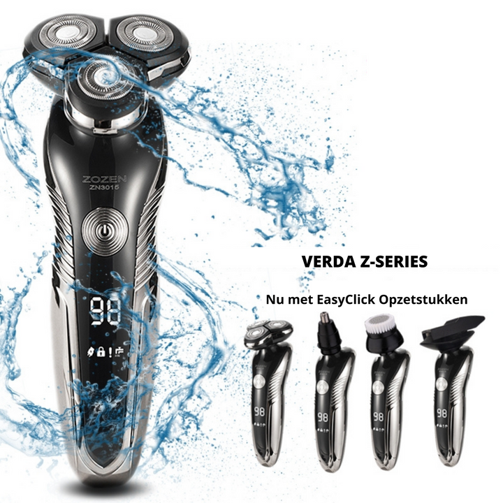 Serie Barbermaskin – Oppladbar Barbermaskin for Fuktig og Tørt Luvikno