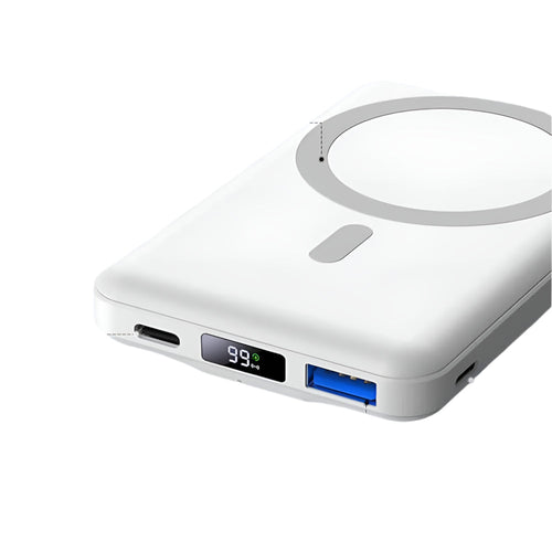 Luvikno | LuxeCharge Wireless External Battery 5000mAh | Powerful wireless charging for devices on the go