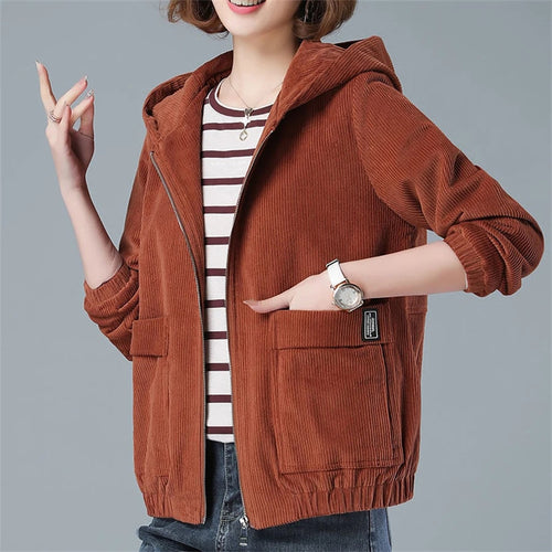 Luvik | Oversized corduroy-jakke