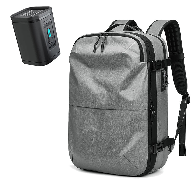 Packlite Slim – Vanntett kompresjonsryggsekk med USB-tilkobling for håndbagasje | Luvikno