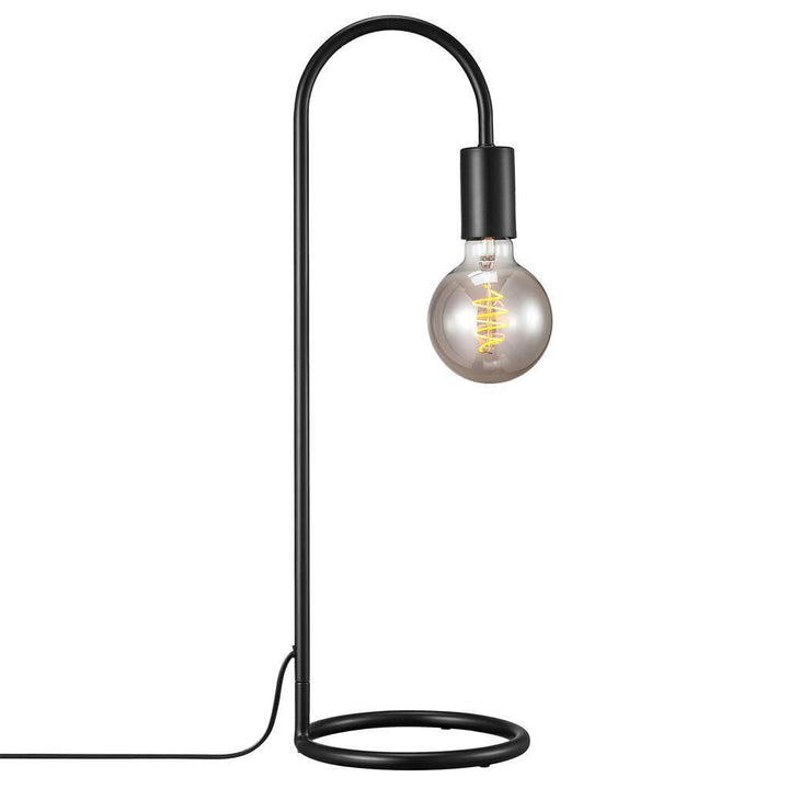 Luvikno | Grant Forge Bordlampe - Svart industriell bordlampe