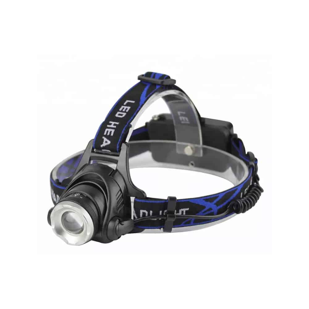 Hodelykt 1800 Lumen med justerbart fokus og zoom | Luvikno