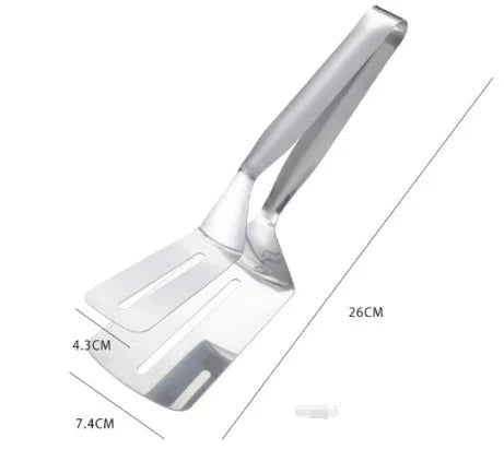 Dobbelt-sidig rustfritt stål spatula | Luvikno