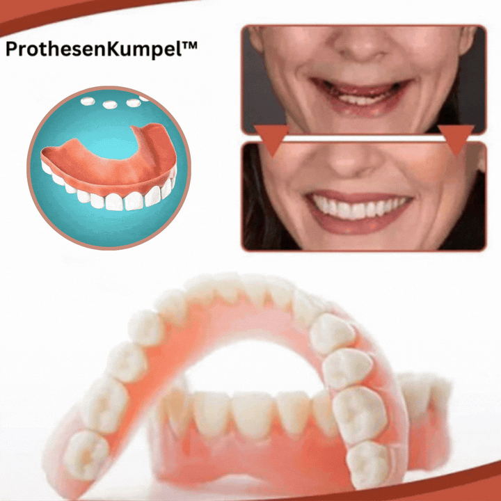 Luvikno | Biokompatibelt Silikonprotesesett for Smertefri Passform og Naturlig Smil