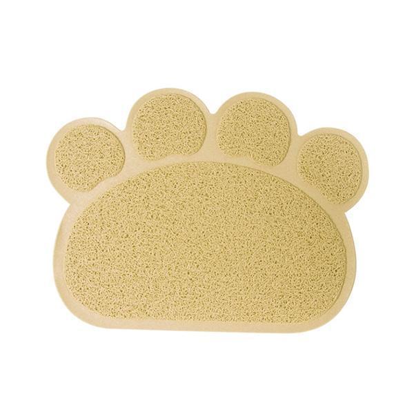 Paw Print Pet Feeding Litter Mat | Luvikno