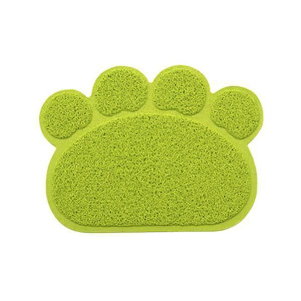 Paw Print Pet Feeding Litter Mat | Luvikno