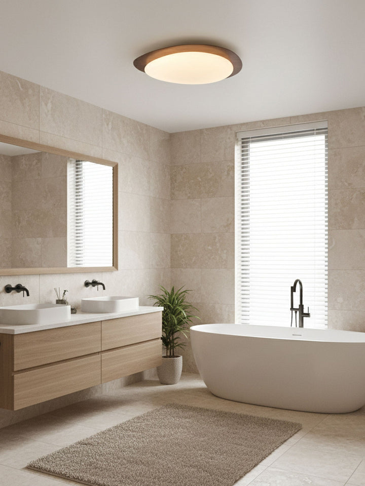 Flush Mount Pebble Metal Ceiling Light | Luvikno