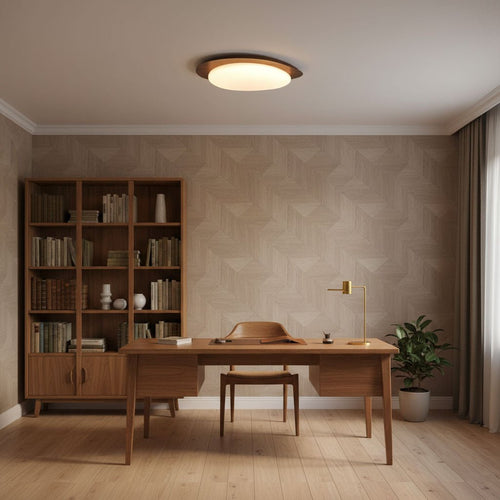 Flush Mount Pebble Metal Ceiling Light | Luvikno