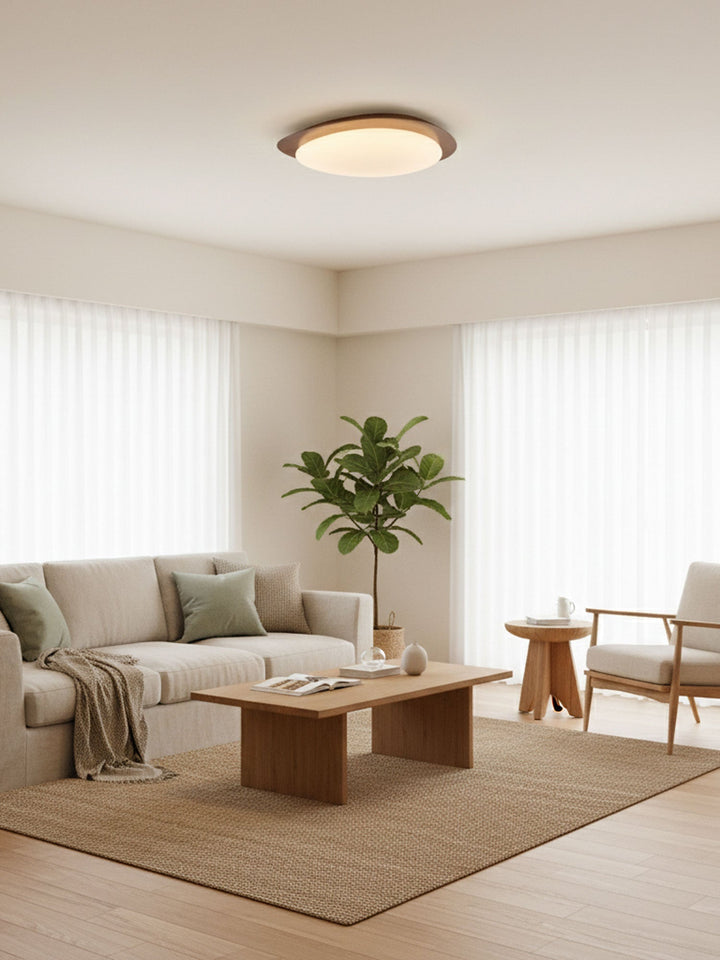 Flush Mount Pebble Metal Ceiling Light | Luvikno