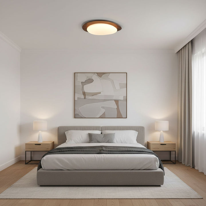 Flush Mount Pebble Metal Ceiling Light | Luvikno