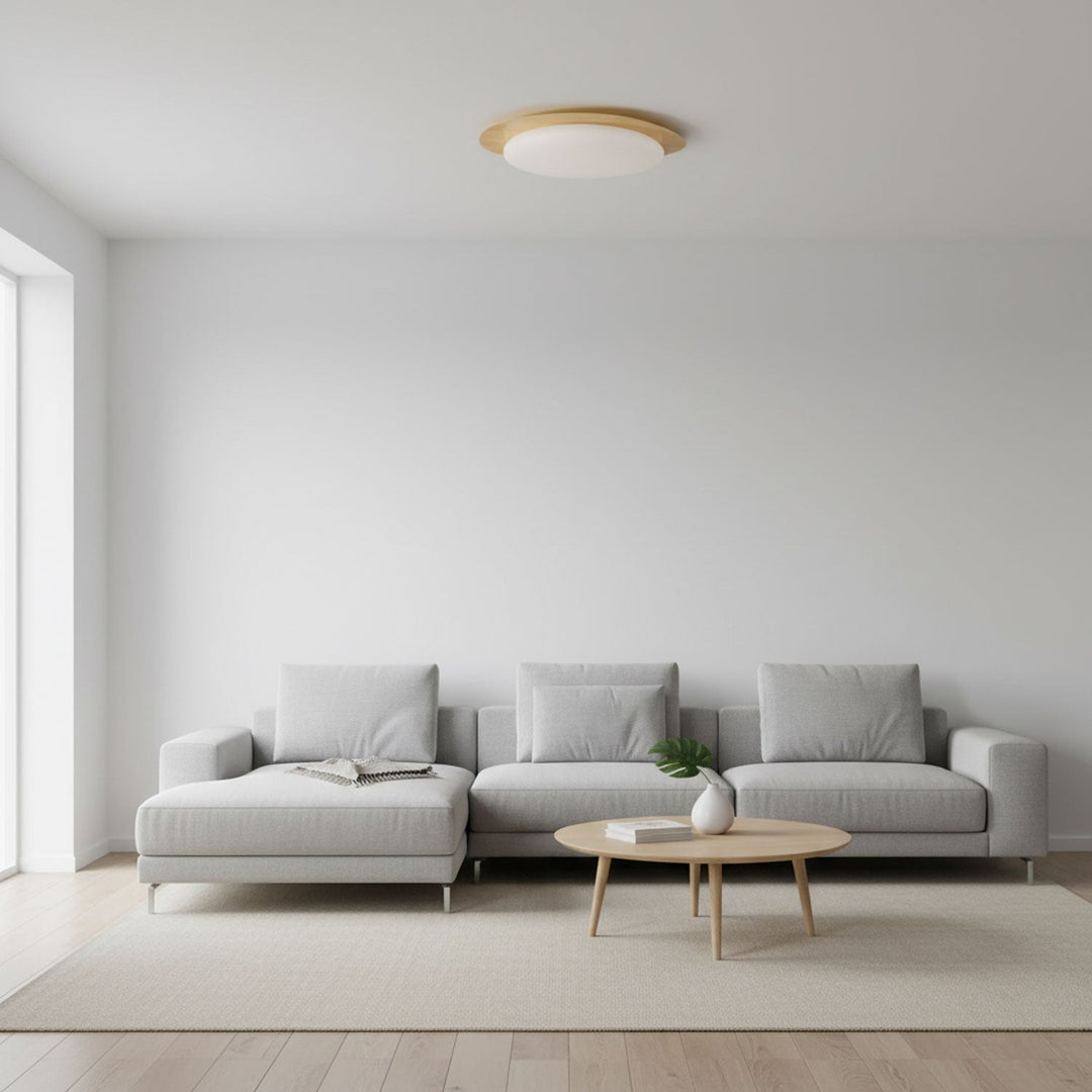Flush Mount Pebble Metal Ceiling Light | Luvikno