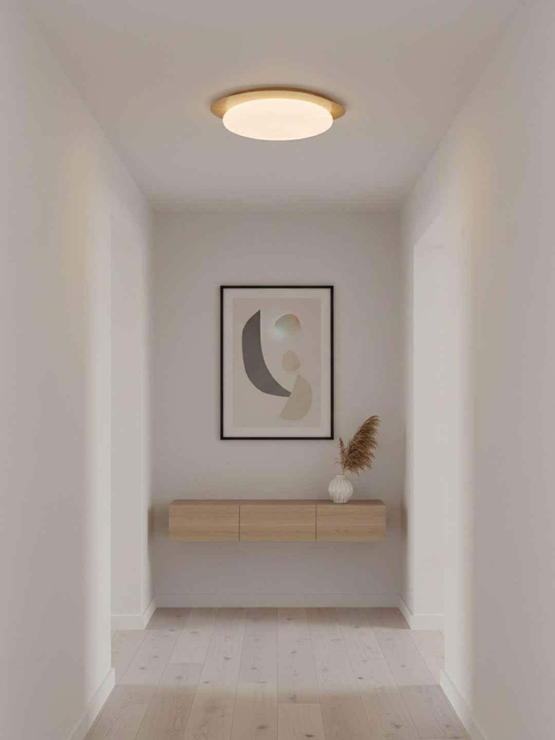Flush Mount Pebble Metal Ceiling Light | Luvikno