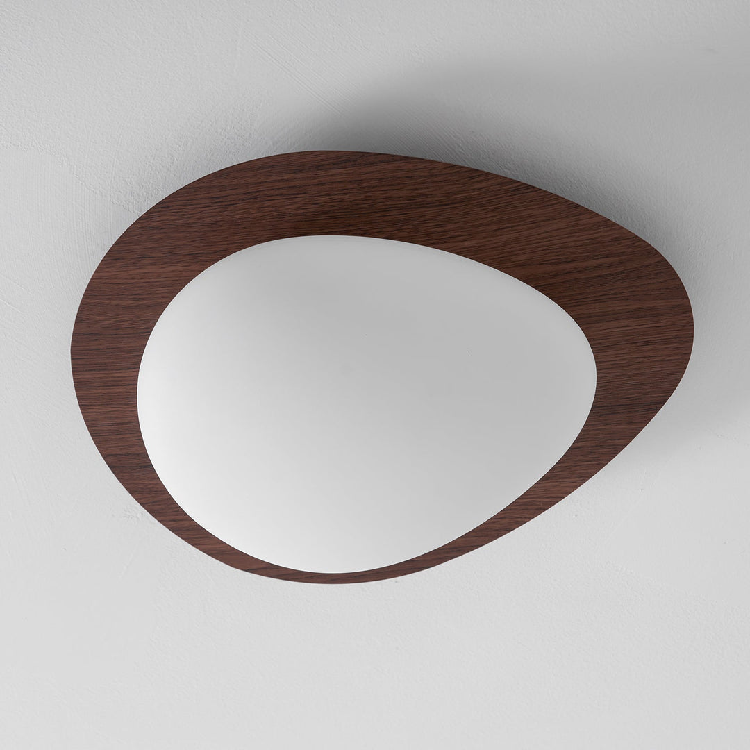 Flush Mount Pebble Metal Ceiling Light | Luvikno