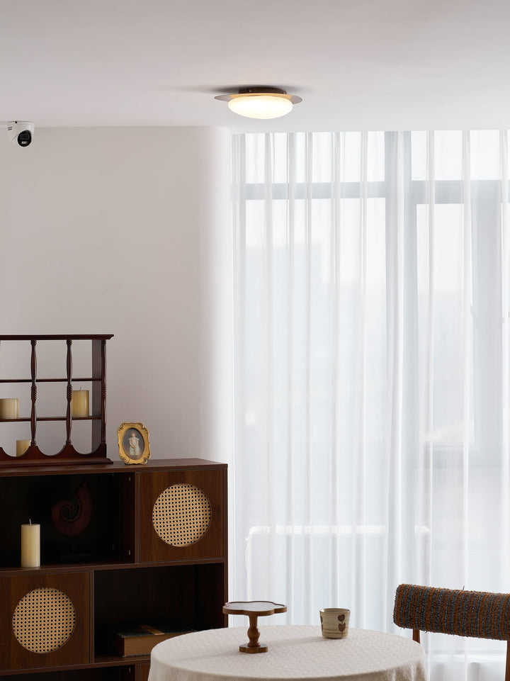 Flush Mount Pebble Metal Ceiling Light | Luvikno