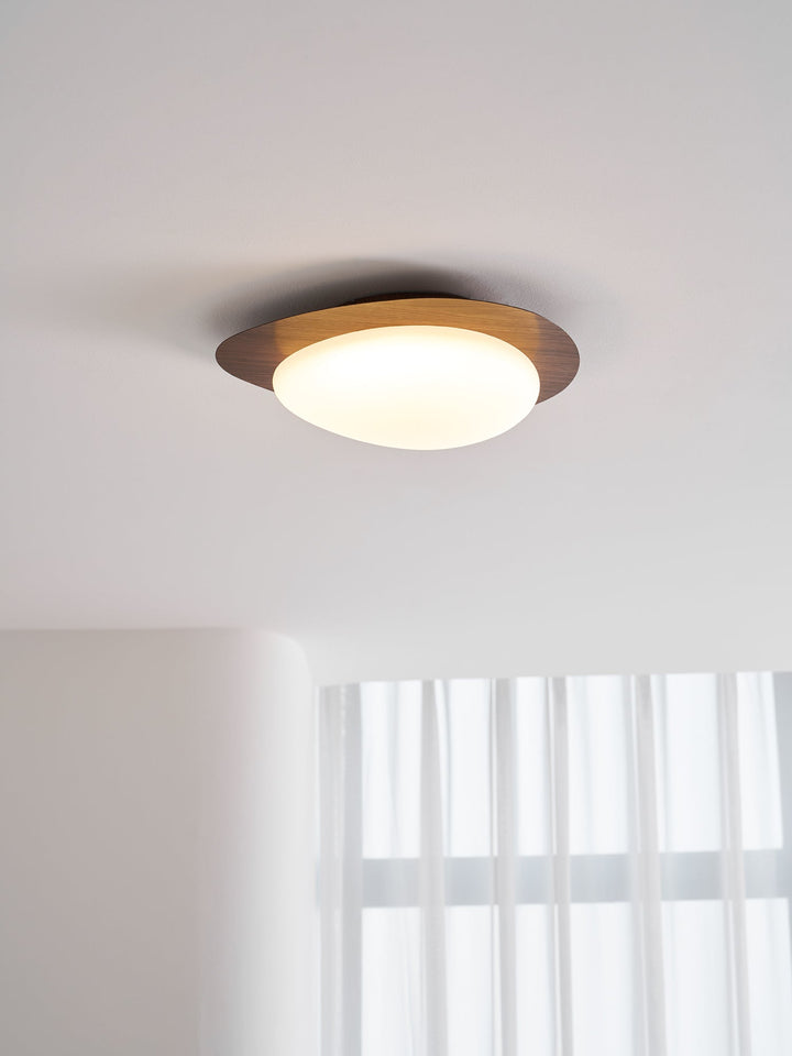 Flush Mount Pebble Metal Ceiling Light | Luvikno