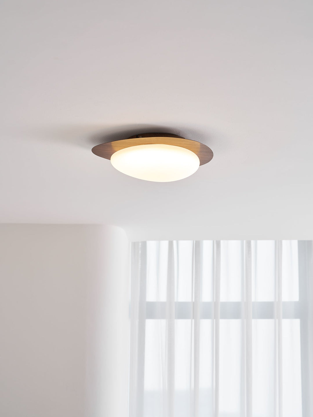 Flush Mount Pebble Metal Ceiling Light | Luvikno