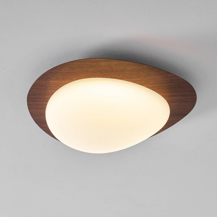 Flush Mount Pebble Metal Ceiling Light | Luvikno