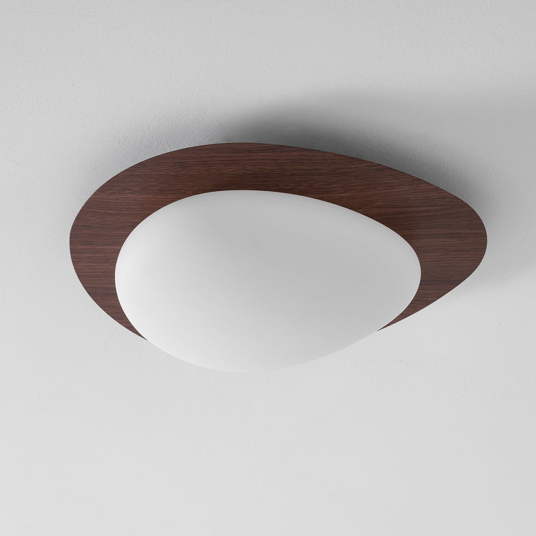 Flush Mount Pebble Metal Ceiling Light | Luvikno