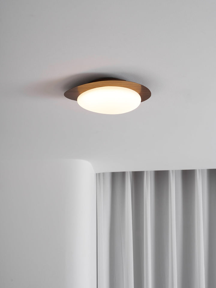 Flush Mount Pebble Metal Ceiling Light | Luvikno